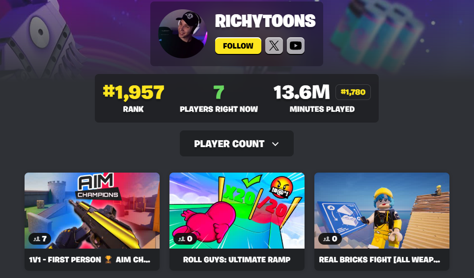 Richytoons live creator profile
